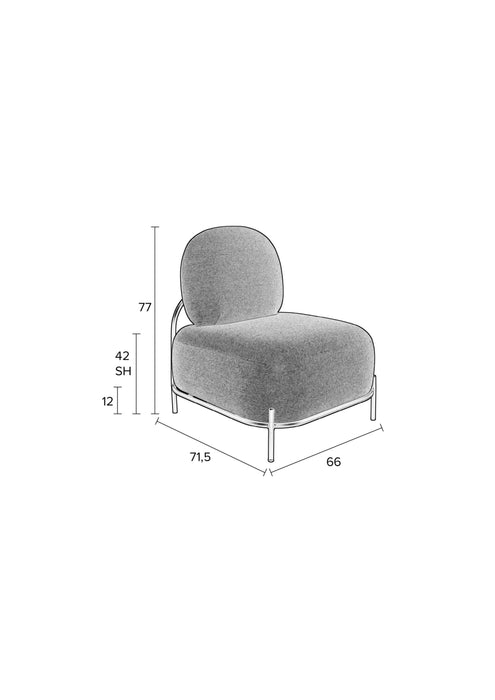 Fauteuil Citrine Geel