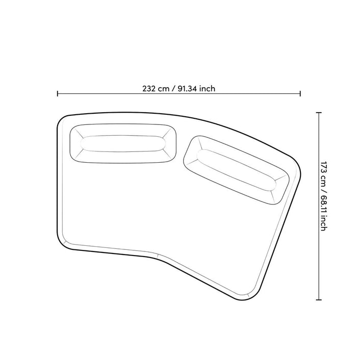 Outdoor Sofa Residenza set