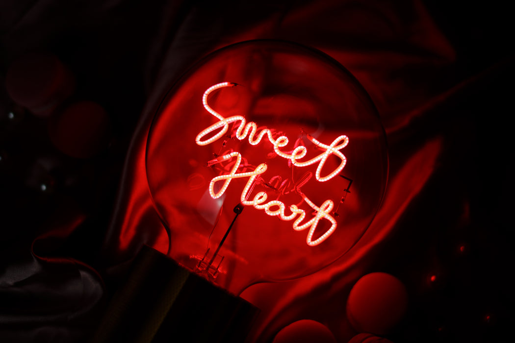 Dekorative Lampe „Sweet Heart“ – verkabelt