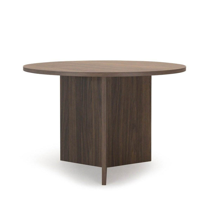 Ronde Eettafel Mae, 140cm, kleur bruin notenhout