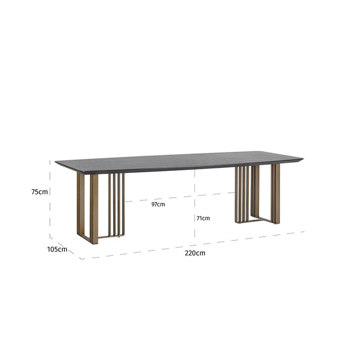 Eettafel Maverick 220cm