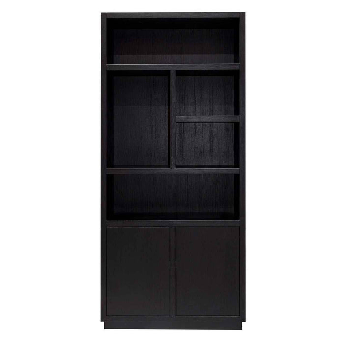 Boekenkast Oakura 2-deuren (Black)