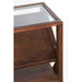 Side table Yuki acacia hout+glas