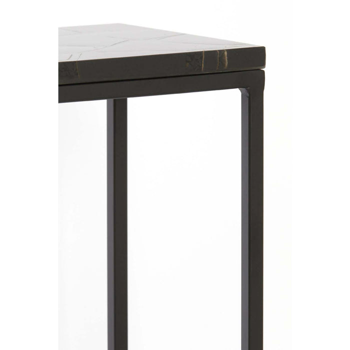 Side table S/2 Morena black + agate black