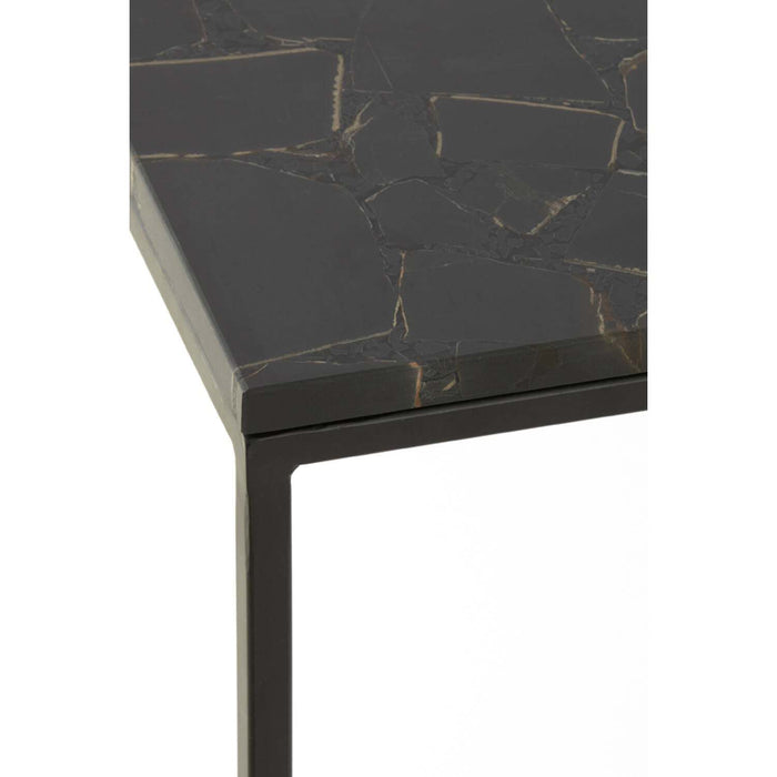 Side table S/2 Morena black + agate black