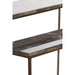 Side table Morena bruin marmer+bruin