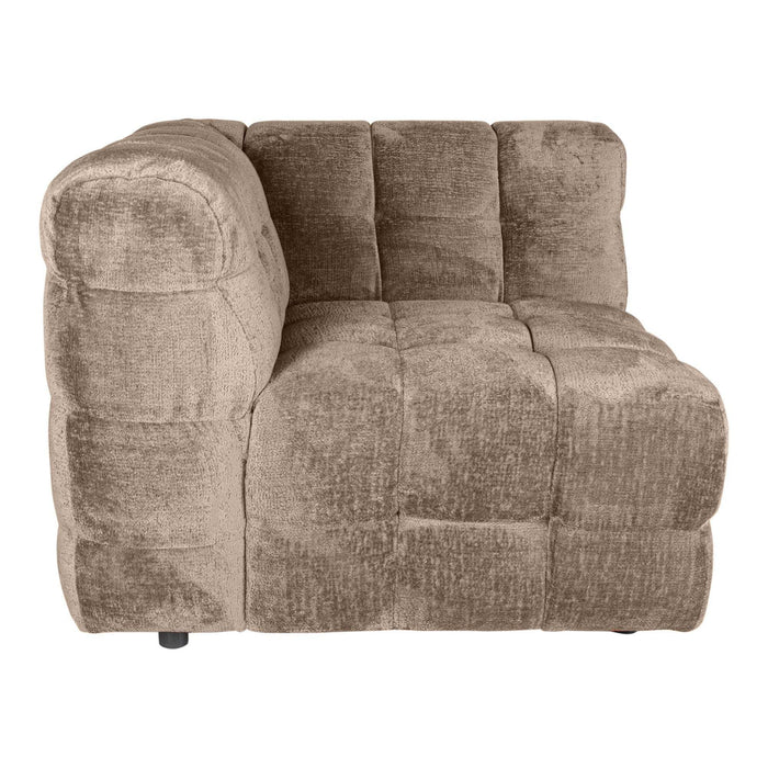 Jidde Sofa Berge 1042 Eckteil aus beigem Stoff