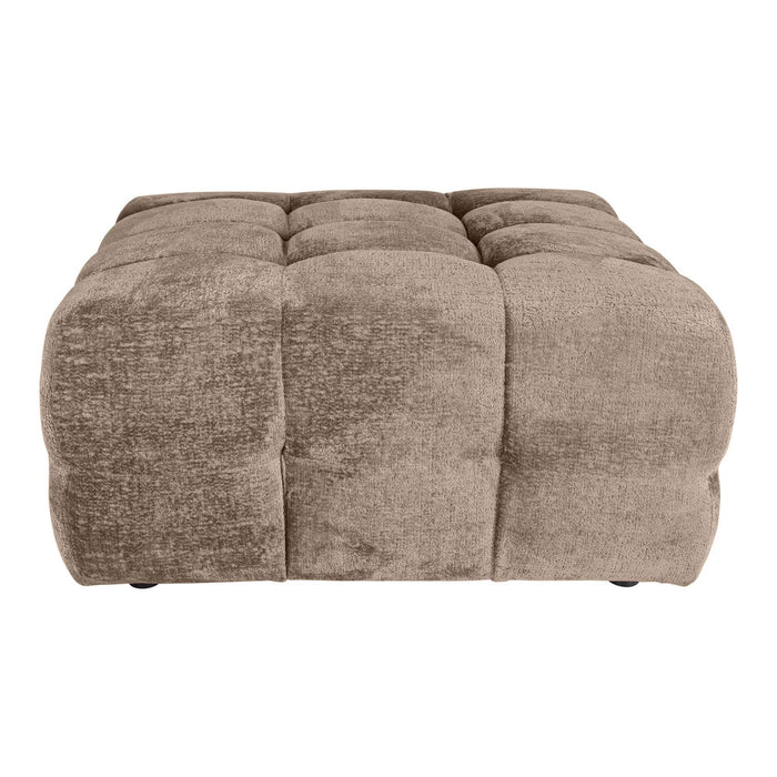 Jidde Sofa Berge 1042 Fußhocker aus beigem Stoff