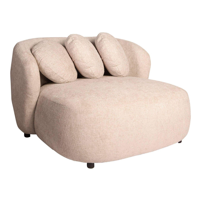 Aphrodite Cream loveseat legacy 15 duifstof