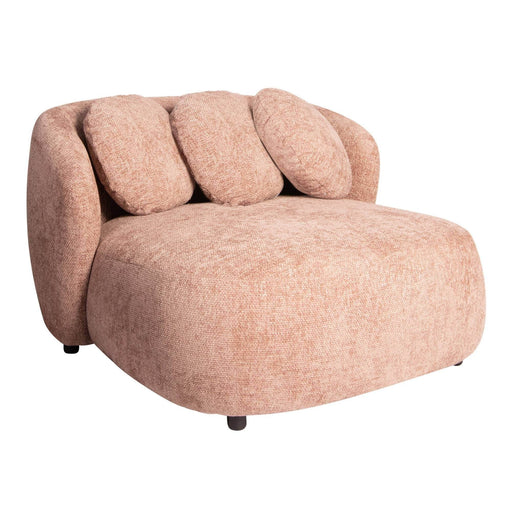 Aphrodite Pink loveseat legacy 14 flamingostof