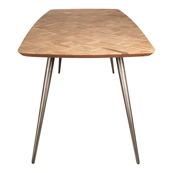 Fieron Naturel acaiahouten eettafel ovaal 240cm