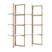 Wandkast Lagrand gold met 3 planken (Gold)