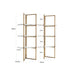 Wandkast Lagrand gold met 3 planken (Gold)