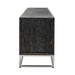 TV-dressoir Blackbone silver 4-deuren 220 (Black rustic)