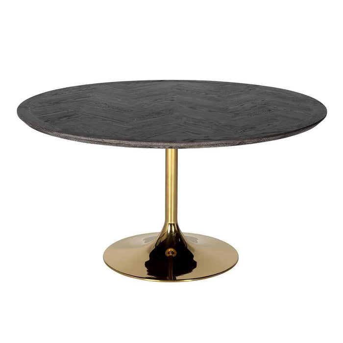 Eettafel Blackbone gold 140Ø