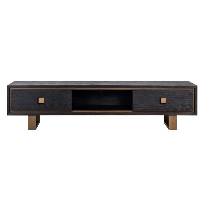 TV-dressoir Hunter 2-laden (Black rustic)