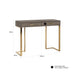 Wandtafel Marie-Lou 2-laden (Gold)