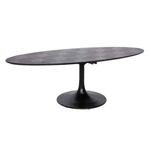 Eettafel Blax ovaal 250 Zwart