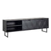 TV-dressoir Blax 2-kleppen 1-plank (Black)