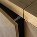 Dressoir Collada 3-deuren Brushed Goud