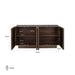 Dressoir Bryant 4-deuren (Brown)