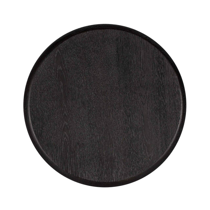 Bijzettafel Macaron (Black rustic)