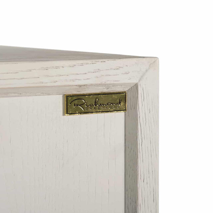 Dressoir Whitebone brass 4-deuren (Verona Grey)