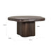 Eettafel Sherman Organisch 151x151 (Brown)