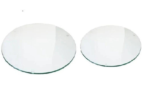 Set Glasplaten 91 & 73,5cm rond dikte 6-mm