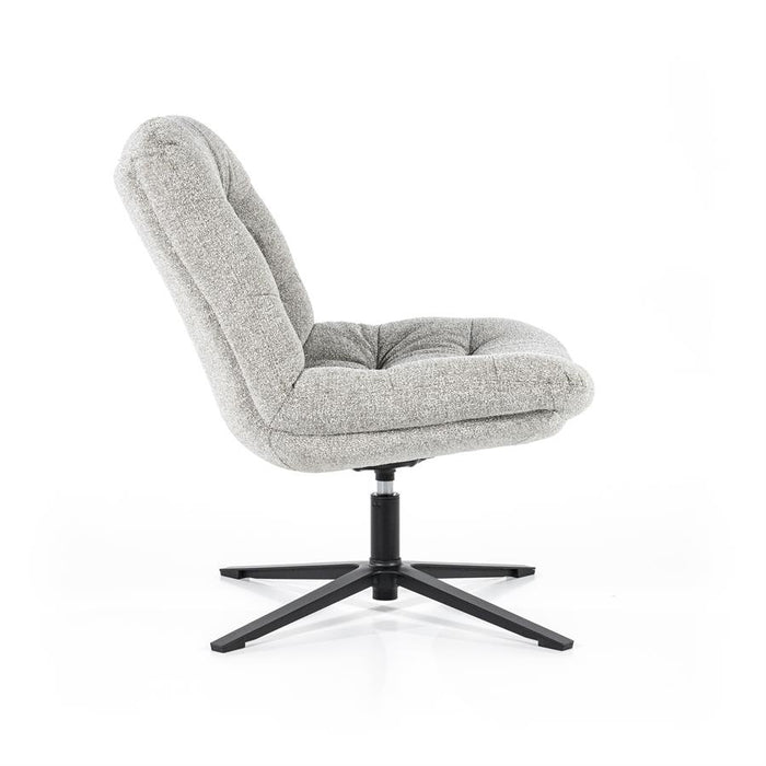 Fauteuil Danica - licht grijs Baquer