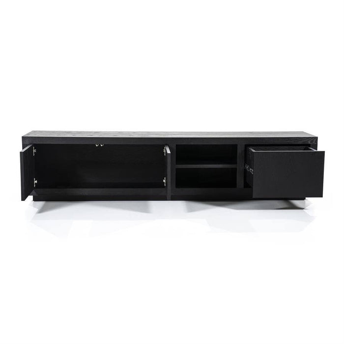 TV-Schrank Helsinki 200 cm - schwarz