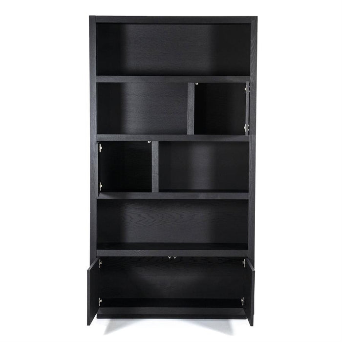 Schrank Helsinki 120x220 cm - schwarz