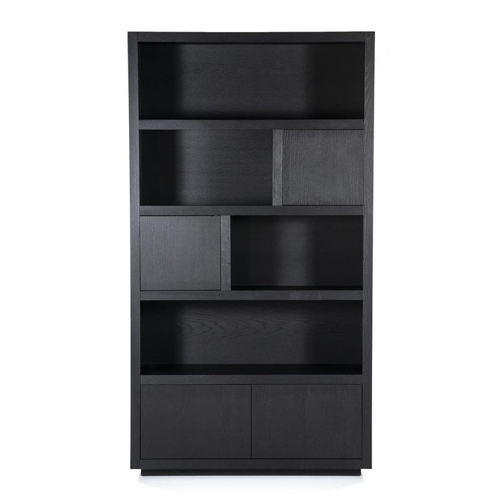 Schrank Helsinki 120x220 cm - schwarz