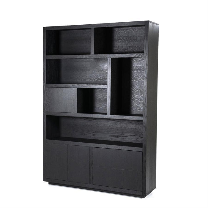 Schrank Helsinki 150x220 cm - schwarz