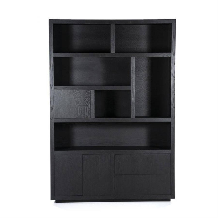 Schrank Helsinki 150x220 cm - schwarz