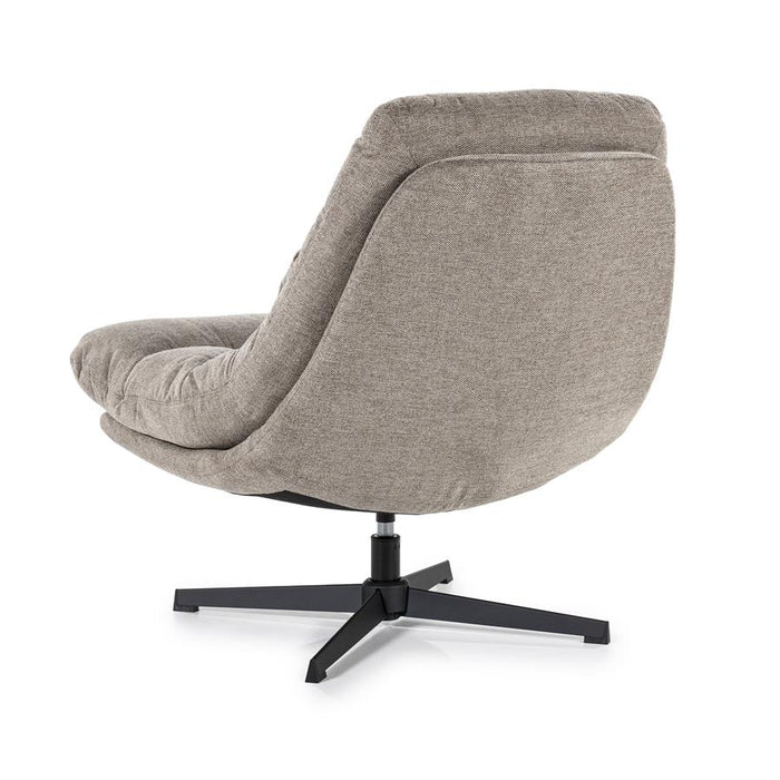 Fauteuil Cooper met kussen - bruin Houston