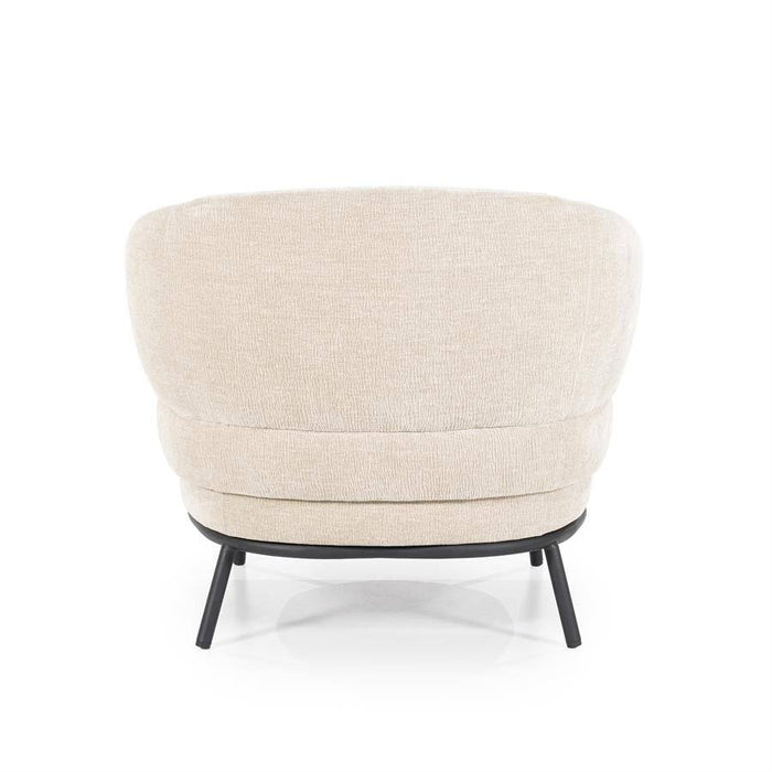 Fauteuil David - taupe Safari