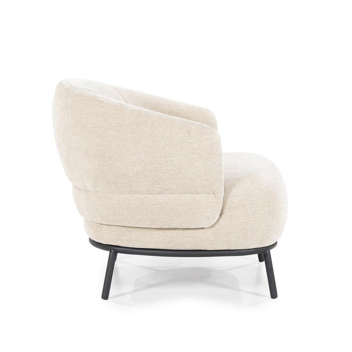 Fauteuil David - taupe Safari