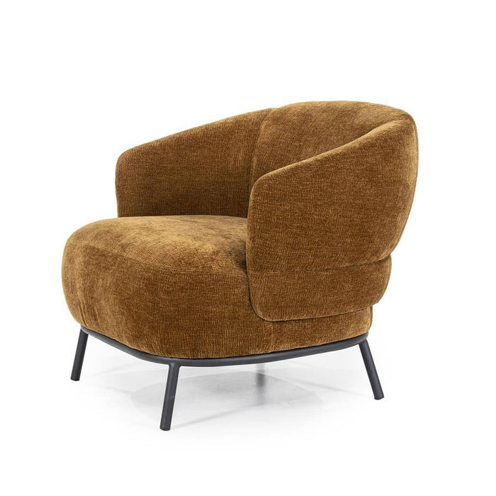 Fauteuil David - mosterd Safari