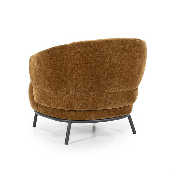 Fauteuil David - mosterd Safari