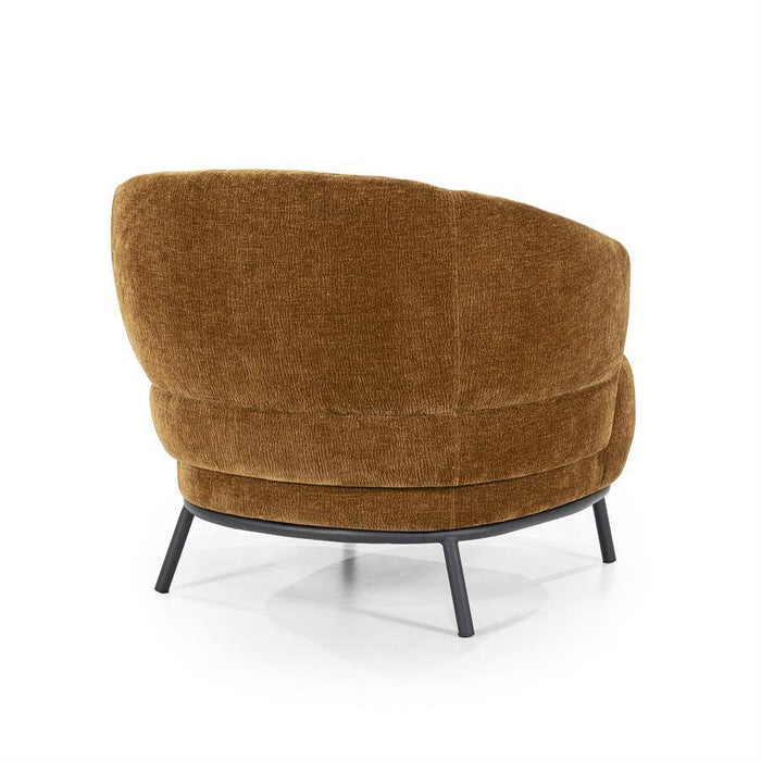 Fauteuil David - mosterd Safari