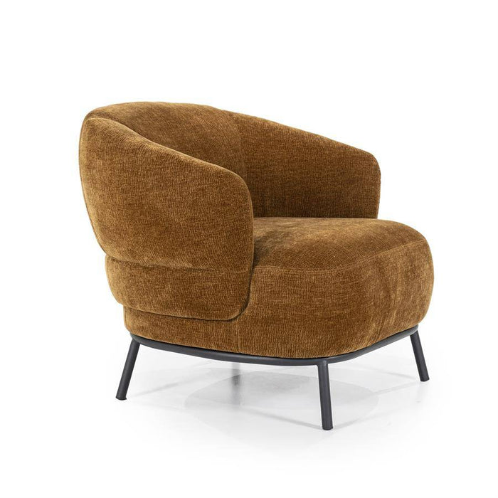 Fauteuil David - mosterd Safari