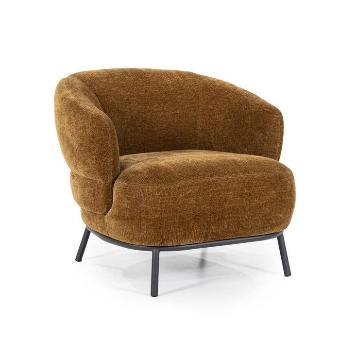 Fauteuil David - mosterd Safari