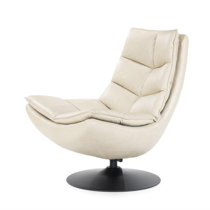 Fauteuil Sven - beige boho leder