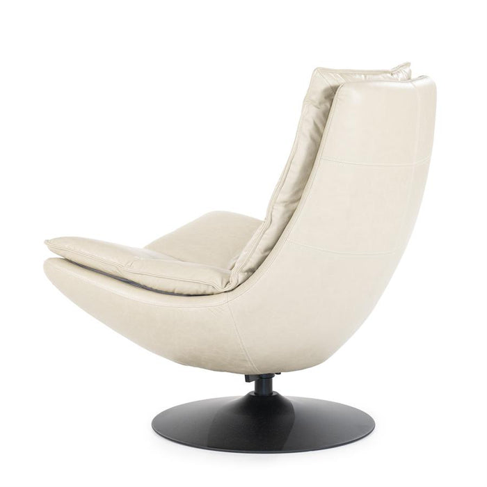 Fauteuil Sven - beige boho leder