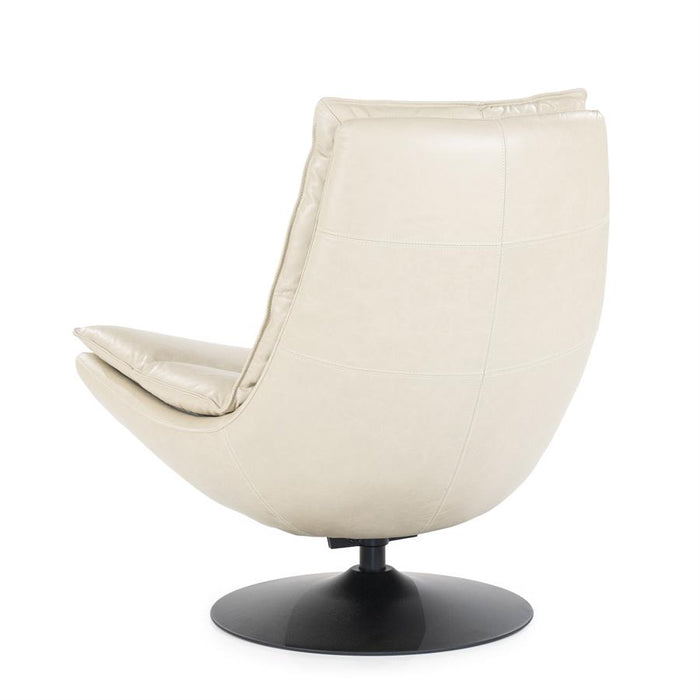 Fauteuil Sven - beige boho leder