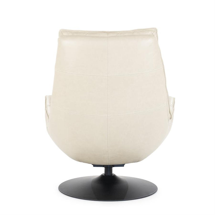 Fauteuil Sven - beige boho leder