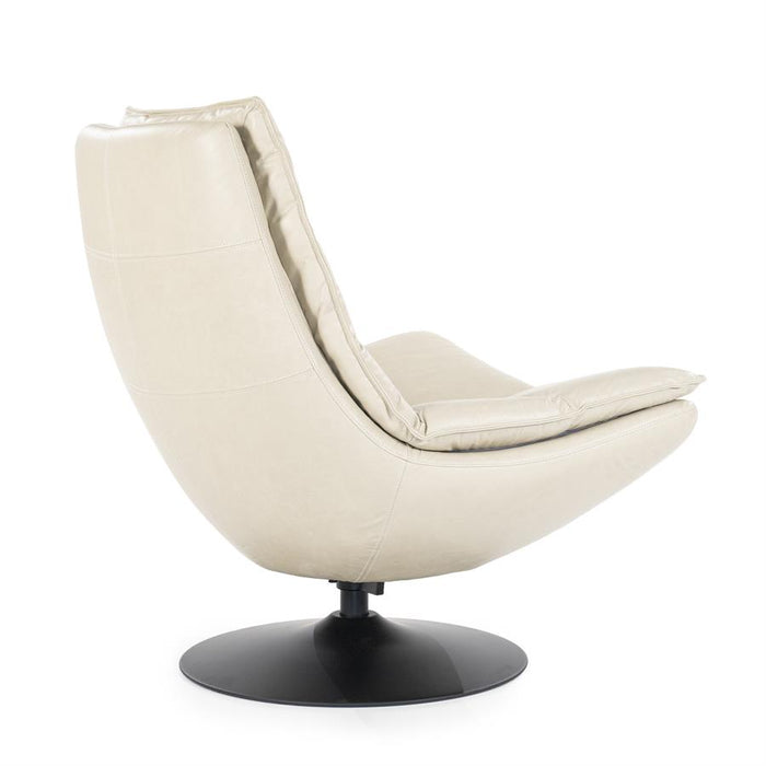 Fauteuil Sven - beige boho leder