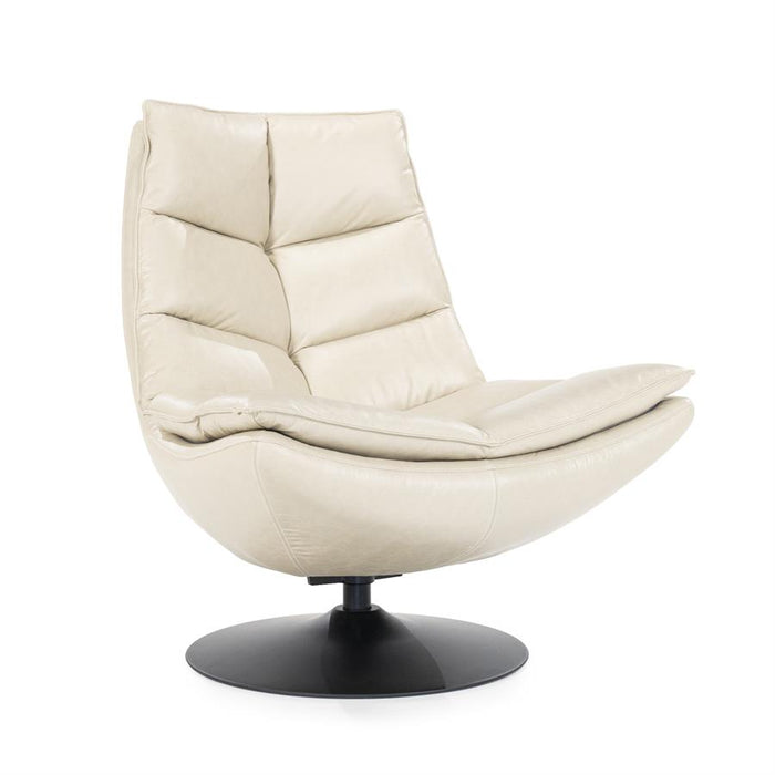 Fauteuil Sven - beige boho leder