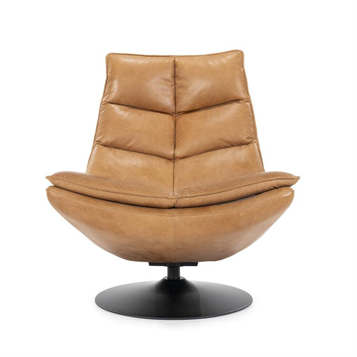 Fauteuil Sven - cognac boho leder